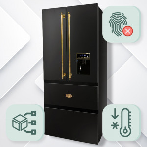 Kaiser KS 80425 Em Retro fridge side-by-side fridge-freezer No